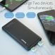 Внешний аккумулятор ESSAGER Portable Power Bank (10000mAh) - Black. Фото 5 из 12