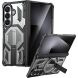 Защитный чехол Deexe Tank Stand для Samsung Galaxy Fold 8 Ultra / Fold 7 - Grey. Фото 1 из 10