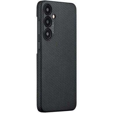 Чехол Pitaka StarPeak MagEZ Case 4 для Samsung Galaxy S24 Plus (S926) - Black / Grey