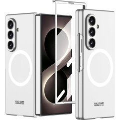 Защитный чехол GKK Super Slim MagSafe для Samsung Galaxy Fold 8 Ultra - Silver