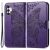 Чехол UniCase Butterfly Pattern для Samsung Galaxy A73 (A736) - Purple