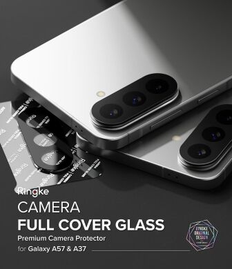Комплект захисних стекол Ringke Camera Protector Glass для Samsung Galaxy A37 (A376) / Galaxy A57 (A576) 8800328818200 - Black