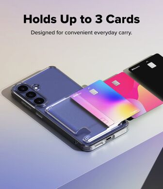Захисний чохол Ringke Fusion Card для Samsung Galaxy S26 FE (8800380463714) - Clear