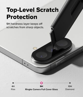 Комплект захисних стекол Ringke Camera Protector Glass для Samsung Galaxy A37 (A376) / Galaxy A57 (A576) 8800328818200 - Black