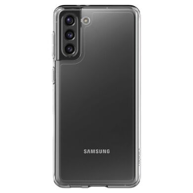 Защитный чехол Spigen (SGP) Crystal Hybrid для Samsung Galaxy S21 (G991) - Crystal Clear