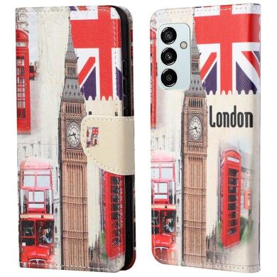 Чехол-книжка Deexe Color Wallet для Samsung Galaxy M23 (M236) - London Big Ben