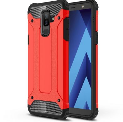 Защитный чехол UniCase Rugged Guard для Samsung Galaxy A6+ 2018 (A605) - Red
