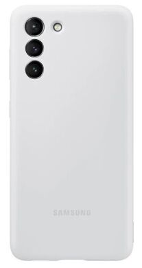 Чехол Silicone Cover для Samsung Galaxy S21 (G991) EF-PG991TJEGRU - Light Gray