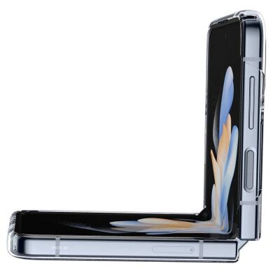 Захисний чохол Spigen (SGP) AirSkin (FF) для Samsung Galaxy Flip 4 - Crystal Clear