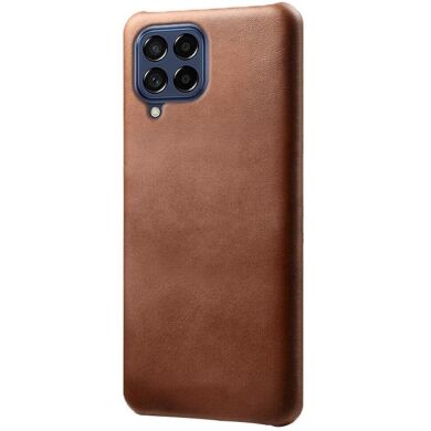 Захисний чохол Deexe Leather Back Cover для Samsung Galaxy M53 (M536) - Brown