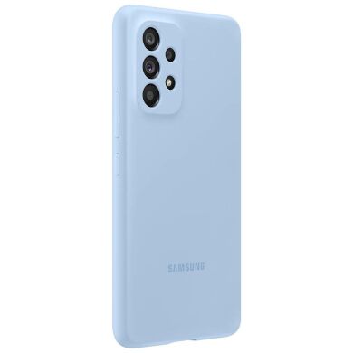 Защитный чехол Silicone Cover для Samsung Galaxy A53 (A536) EF-PA536TLEGRU - Artic Blue