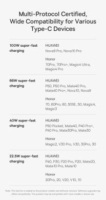 Кабель Baseus Tungsten Gold USB to Type-C (100W, 2m) CAWJ000101 - Black