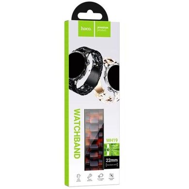 Ремінець Hoco WH19 для годинників з шириною кріплення 22мм - Tortoise Shell