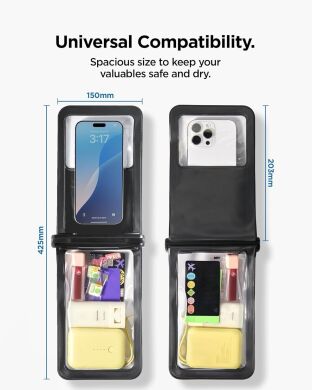 Вологозахисний чохол Spigen (SGP) A603 Universal Waterproof Case (ACS09745) - Black