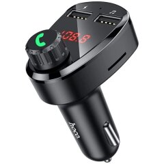 FM модулятор Hoco DE24 QC3.0 (2USB) - Black
