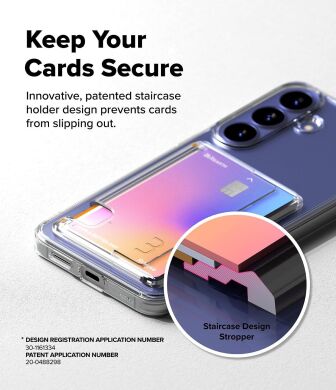 Захисний чохол Ringke Fusion Card для Samsung Galaxy S26 FE (8800380463714) - Clear