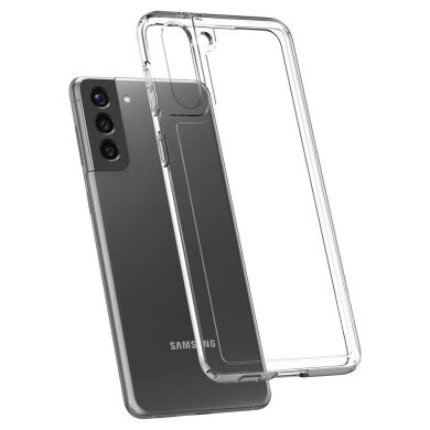 Защитный чехол Spigen (SGP) Crystal Hybrid для Samsung Galaxy S21 (G991) - Crystal Clear