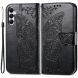 Чехол UniCase Butterfly Pattern для Samsung Galaxy A05s (A057) - Black. Фото 1 из 6