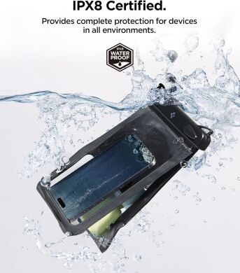 Вологозахисний чохол Spigen (SGP) A603 Universal Waterproof Case (ACS09745) - Black