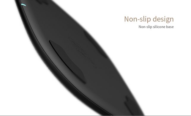 Беспроводное зарядное устройство NILLKIN MC022 LED Light Qi Fast Wireless Charger - Black