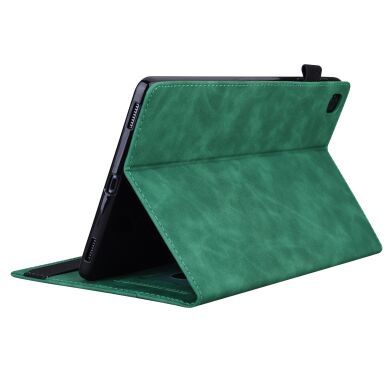 Чехол Deexe Business Style для Samsung Galaxy Tab A9 / Tab A11 (Х130/135/X110/115) - Green