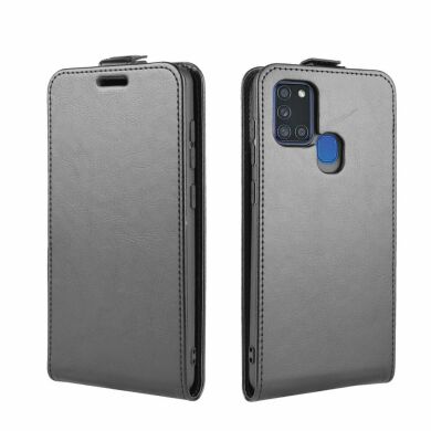 Чохол Deexe Flip Case для Samsung Galaxy A21s (A217) - Black