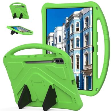 Чохол Deexe KickStand Cover для Samsung Galaxy Tab S10 Ultra - Green