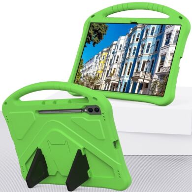 Чохол Deexe KickStand Cover для Samsung Galaxy Tab S10 Ultra - Green