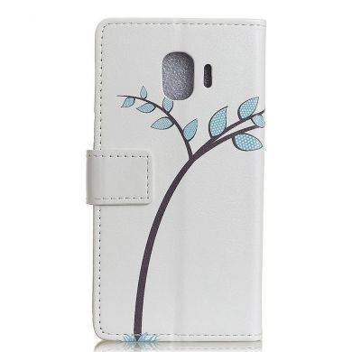 Чохол Deexe Life Style Wallet для Samsung Galaxy J2 Core (J260), Two Owls on the Branch