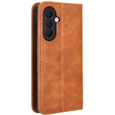 Чехол Deexe Retro Style для Samsung Galaxy A37 (A376) - Brown