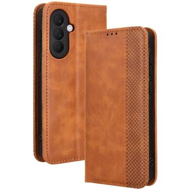 Чехол Deexe Retro Style для Samsung Galaxy A37 (A376) - Brown