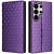 Чохол Deexe Rhombus Book для Samsung Galaxy S26 Ultra - Purple