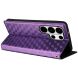 Чохол Deexe Rhombus Book для Samsung Galaxy S26 Ultra - Purple