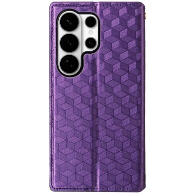 Чохол Deexe Rhombus Book для Samsung Galaxy S26 Ultra - Purple