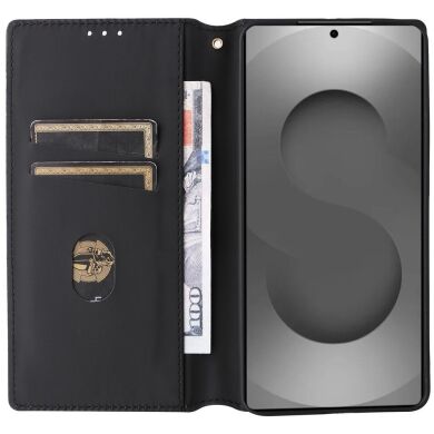 Чохол Deexe Rhombus Book для Samsung Galaxy S26 Ultra - Purple