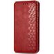 Чехол Deexe Rhombus Wallet для Samsung Galaxy A37 (A376) - Red. Фото 4 из 8