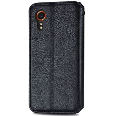 Чохол Deexe Rhombus Wallet для Samsung Galaxy Xcover 7 (G556) - Black