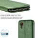 Чехол Deexe Rhombus Wallet для Samsung Galaxy Xcover 7 (G556) - Green. Фото 11 из 11