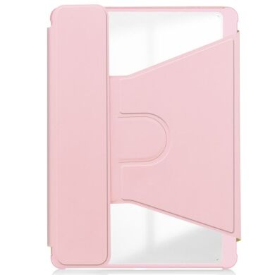 Чехол Deexe Rotary Case для Samsung Galaxy Tab S9 FE (X510/516) / Tab S10 FE (X520/526) - Pink