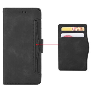 Чехол Deexe Wallet Stand для Samsung Galaxy A36 (A366) - Black