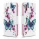 Чехол-книжка Deexe Color Wallet для Samsung Galaxy A01 (A015) - Butterfly and Flowers. Фото 4 из 9