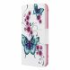 Чехол-книжка Deexe Color Wallet для Samsung Galaxy A01 (A015) - Butterfly and Flowers. Фото 2 из 9