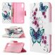 Чехол-книжка Deexe Color Wallet для Samsung Galaxy A01 (A015) - Butterfly and Flowers. Фото 1 из 9