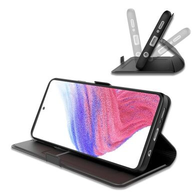 Чохол-книжка Deexe Faro Wallet для Samsung Galaxy S26 FE - Black