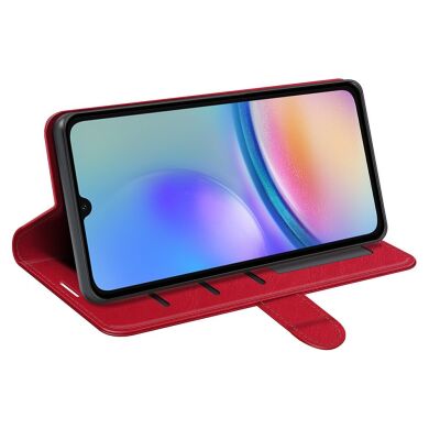 Чехол-книжка Deexe Wallet Style для Samsung Galaxy A05s (A057) - Red