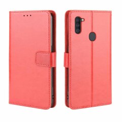 Чохол-книжка Deexe Wallet Style для Samsung Galaxy M11 (M115) - Red