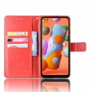 Чохол-книжка Deexe Wallet Style для Samsung Galaxy M11 (M115) - Red