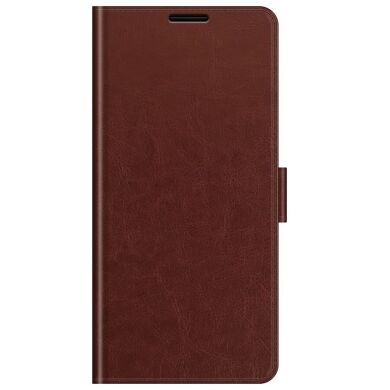 Чохол-книжка Deexe Wallet Style для Samsung Galaxy S21 FE (G990) - Brown
