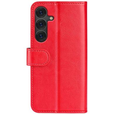 Чехол-книжка Deexe Wallet Style для Samsung Galaxy S25 (S931) - Red