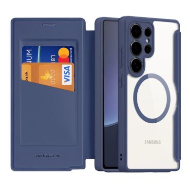 Чохол-книжка DUX DUCIS Skin X Pro Magnetic для Samsung Galaxy S25 Ultra (S938) - Blue